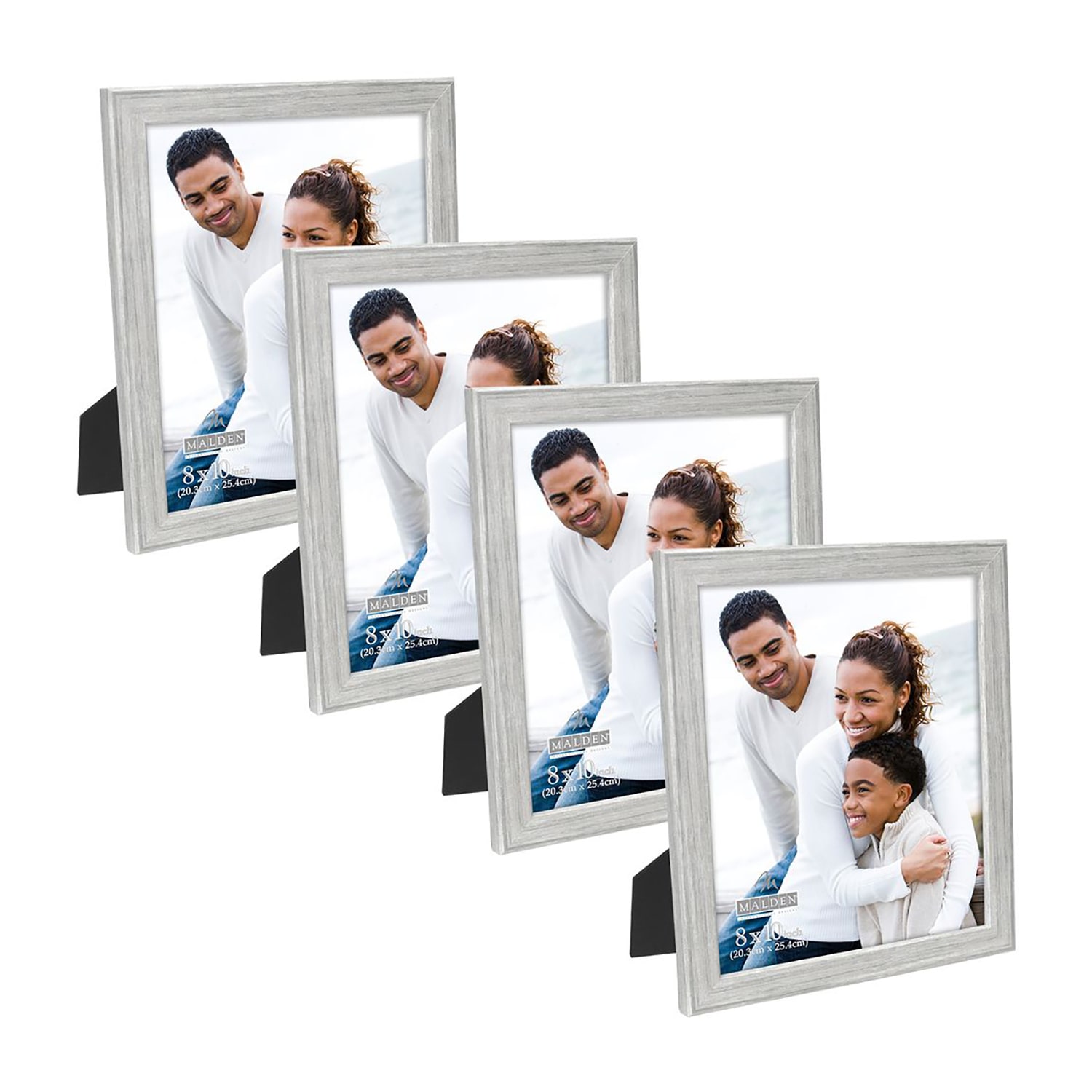 Malden 4 Pk Off White Gv 4-pc. Picture Frame Set