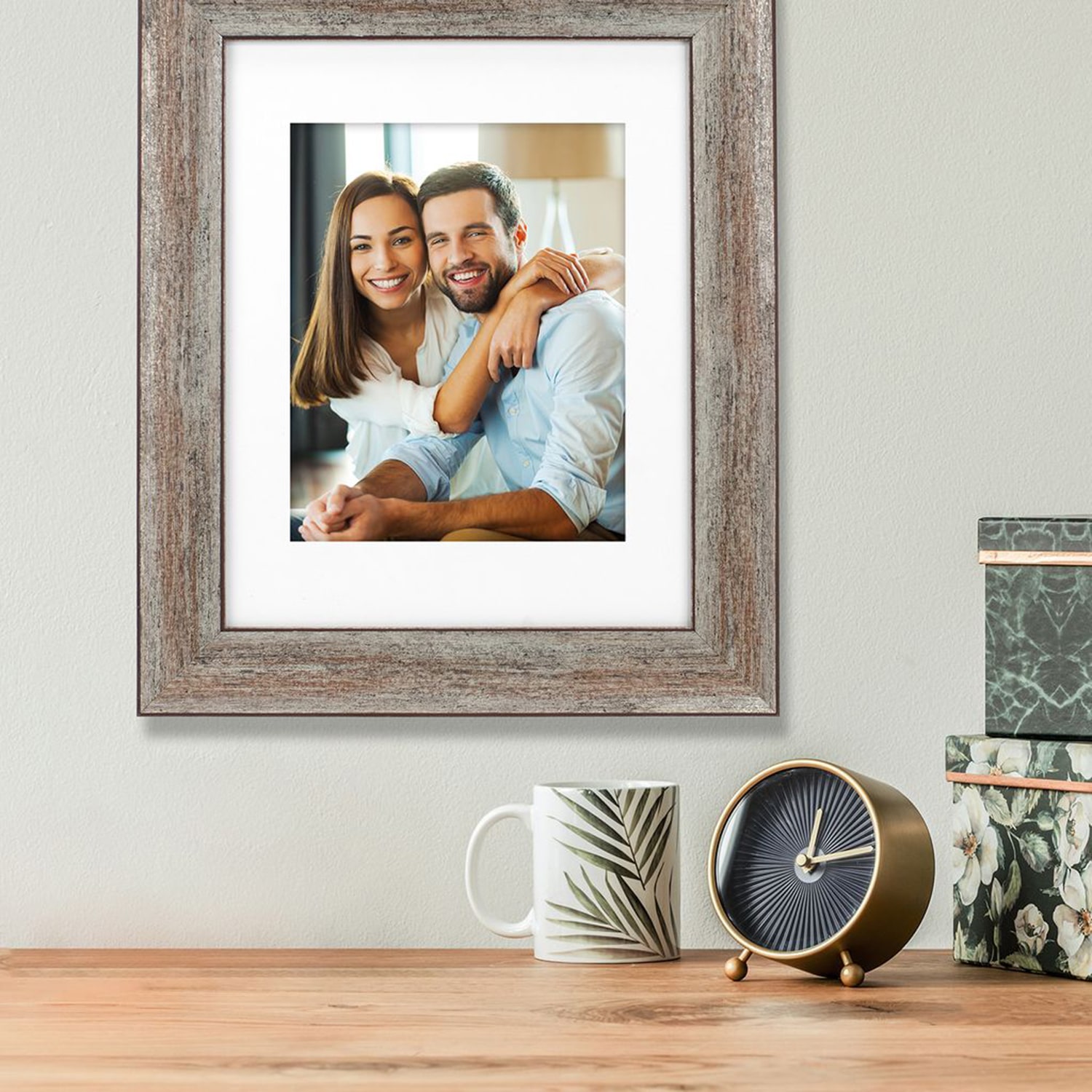 Malden 4x6 Silver Bronze 1-Opening Wall Frame