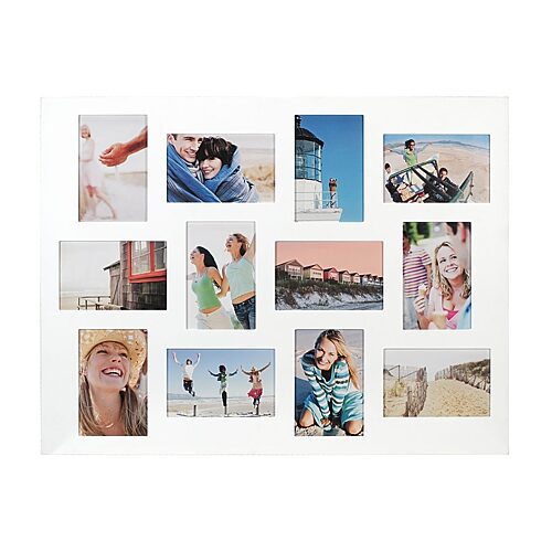 Malden 12-op 4x6 Collage White 12-opening Collage Frame