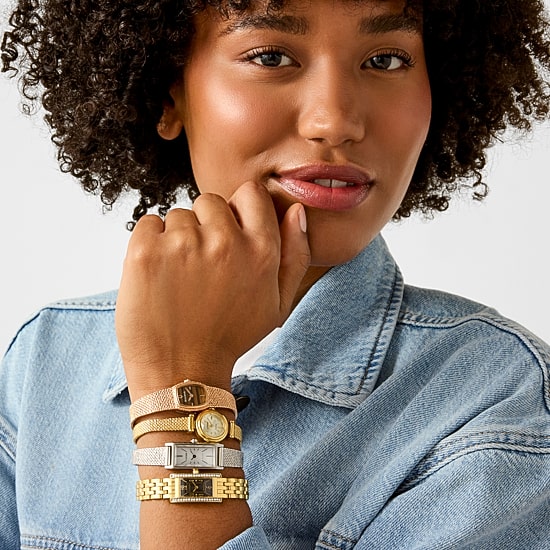 Citizen Womens Gold Tone Stainless Steel Bracelet Watch Eg7112-59e