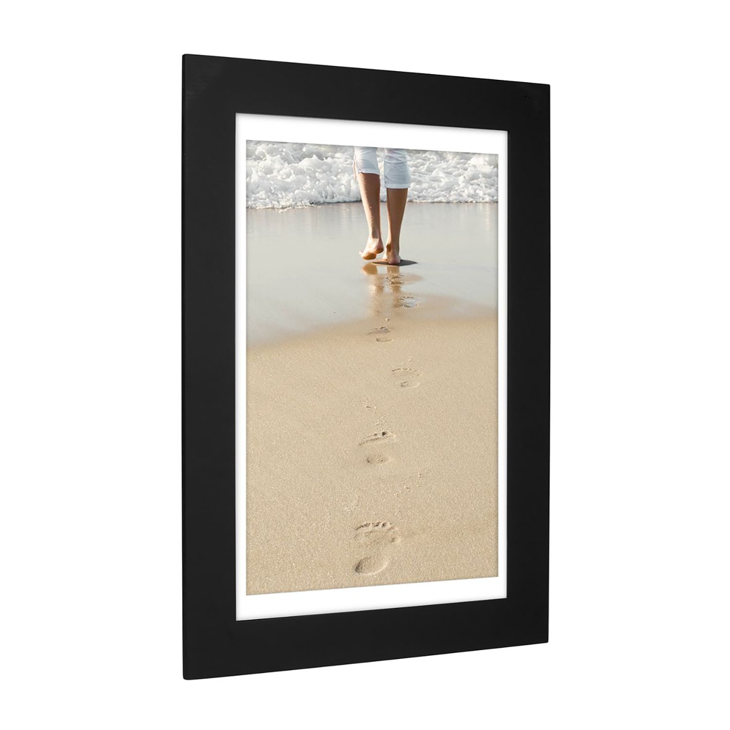Malden 11x17/12x19 Manhattan Black 1-Opening Wall Frame