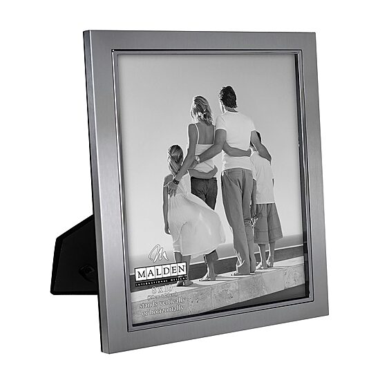 Malden 8x10 Salisbury 2-Tone Slv Metal 1-Opening Tabletop Frame