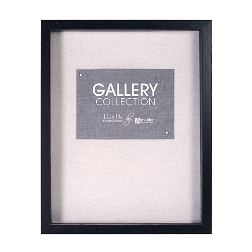 Malden 11x14 Black Shadowbox Pin Shadow Box