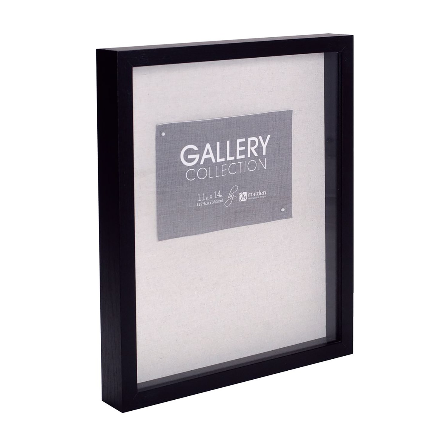 Malden 11x14 Black Shadowbox Pin Shadow Box