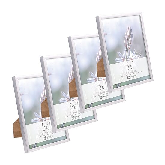Malden 4 Pk 5x7 Tt Silver 4-pc. Picture Frame Set