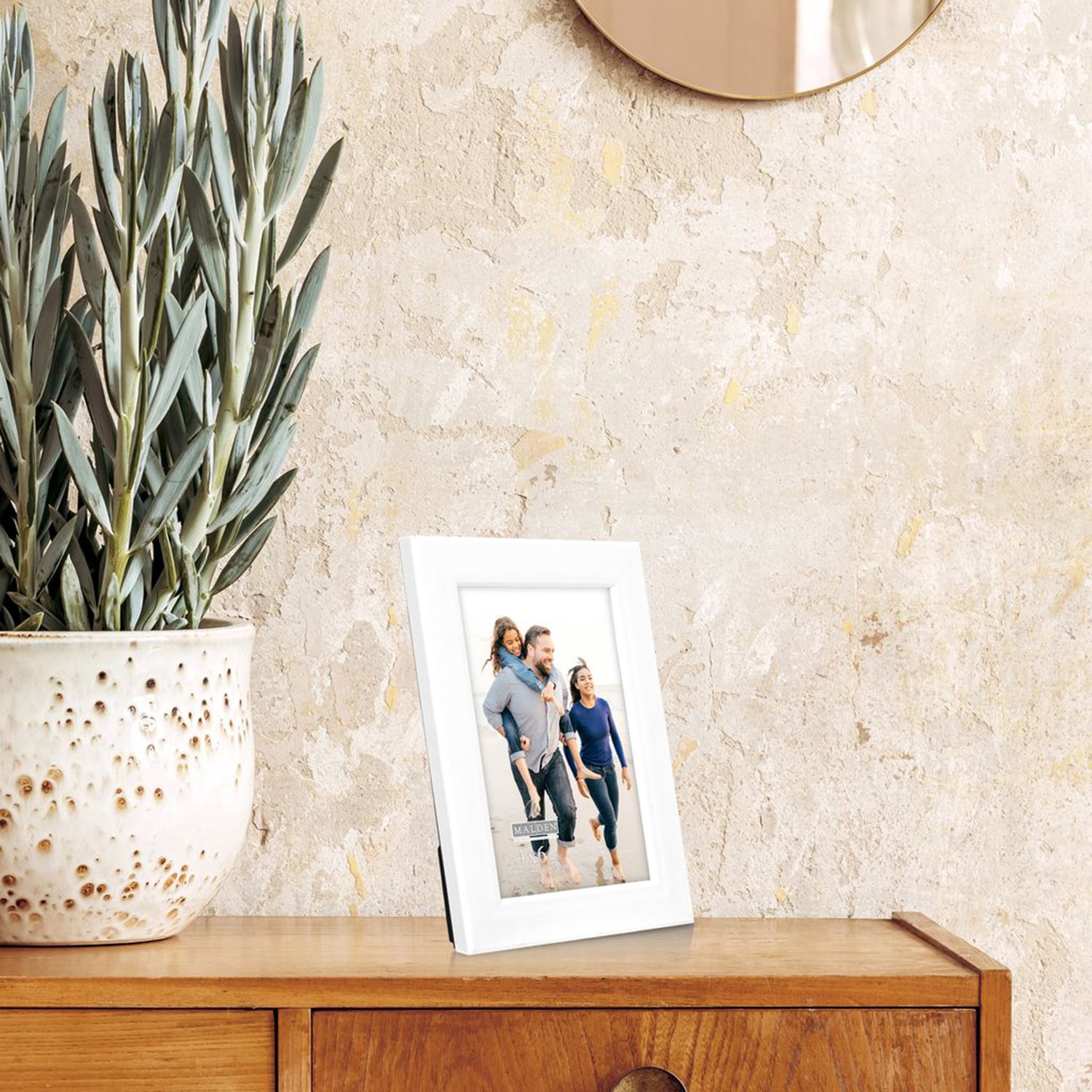 Malden 4x6 White Mjr Gv 4-pc. Picture Frame Set