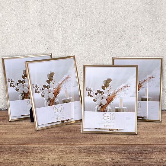 Malden 4pk. 8x10 Tt Gold 4-pc. Picture Frame Set