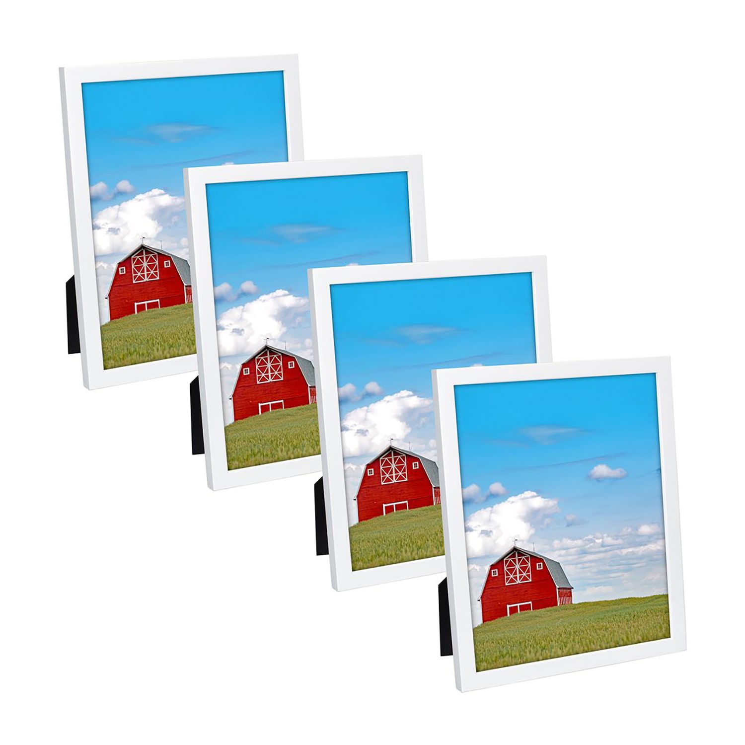 Malden 4 Pk 8x10 White Concepts 4-pc. Picture Frame Set