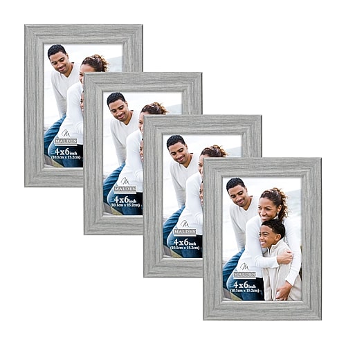 Malden 4 Pk4x6 Off White Gv 4-pc. Picture Frame Set