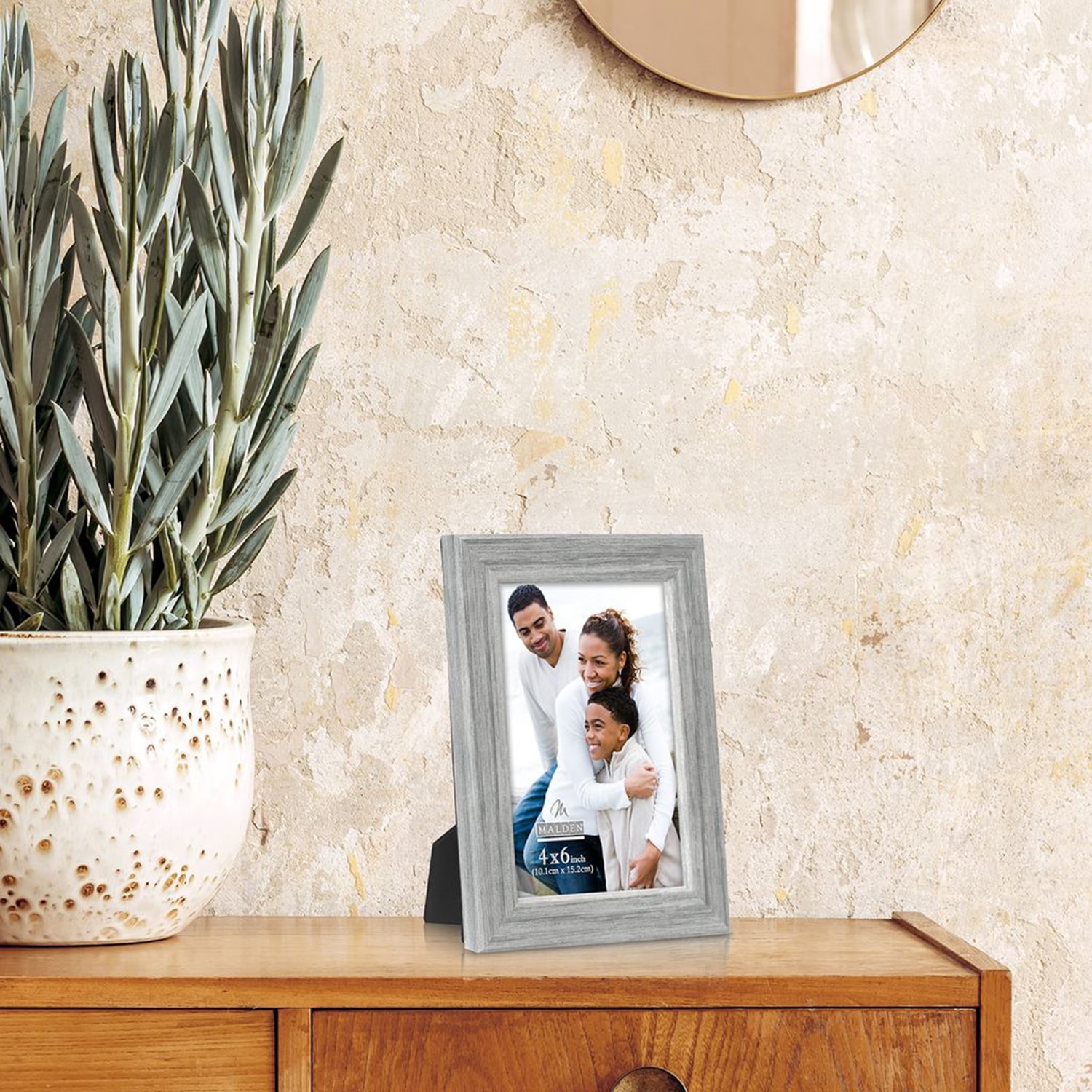 Malden 4x6 Off White Gv 4-pc. Picture Frame Set
