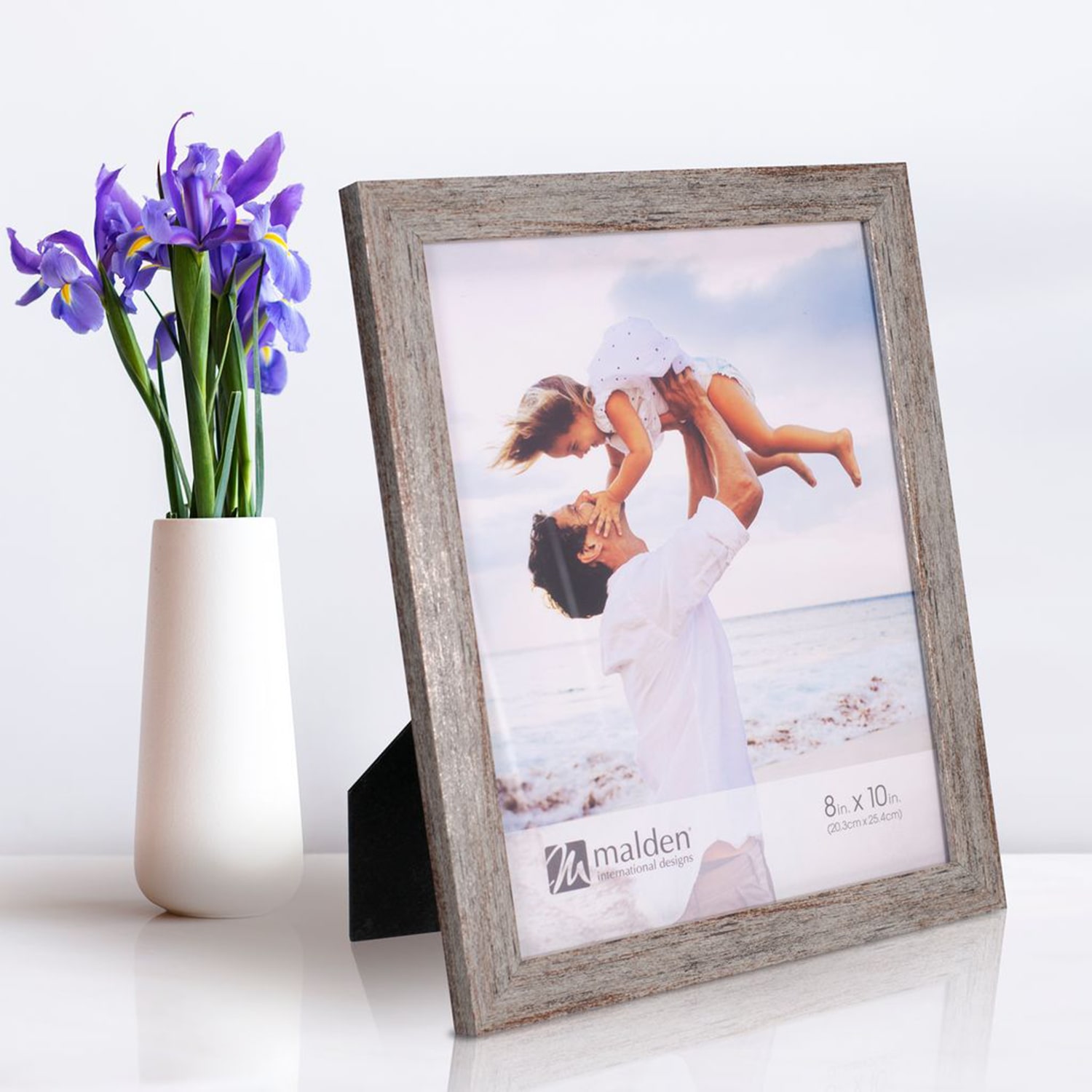 Malden 4 Pack 8x10 Champagne Linear 4-pc. Picture Frame Set