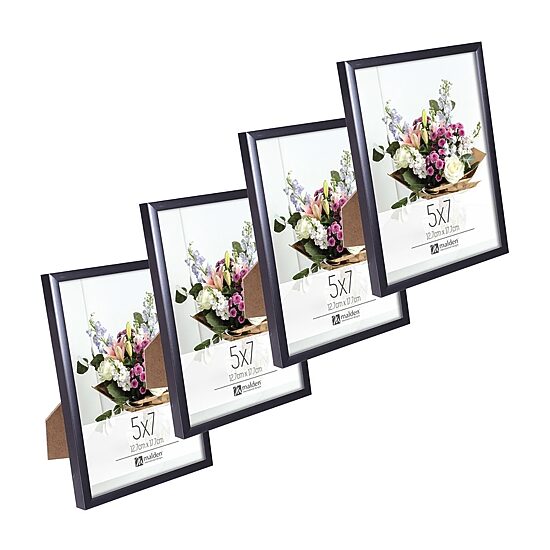Malden 5x7 Tt Pewter 4-pc. Picture Frame Set