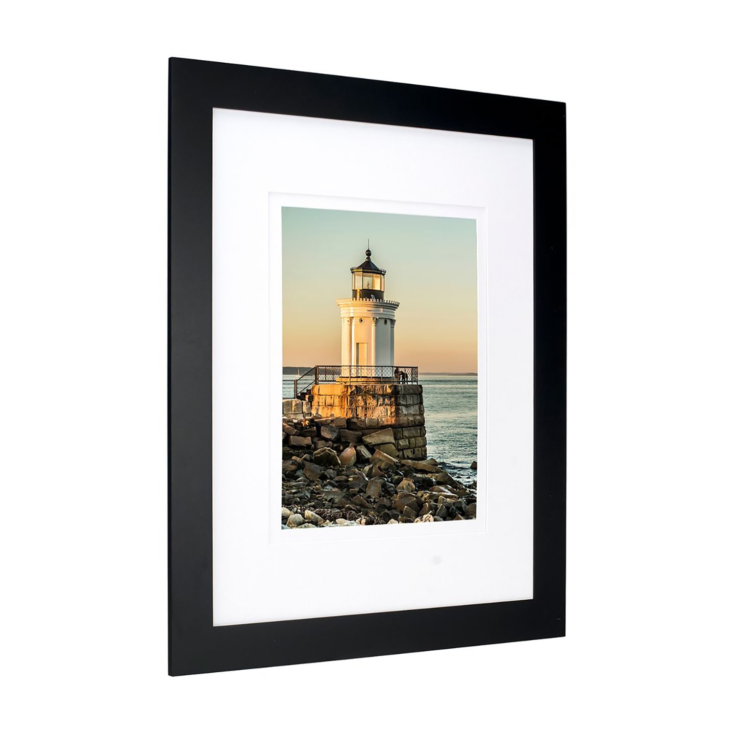 Malden 11x14/16x20 Mnht Blk 1-Opening Wall Frame