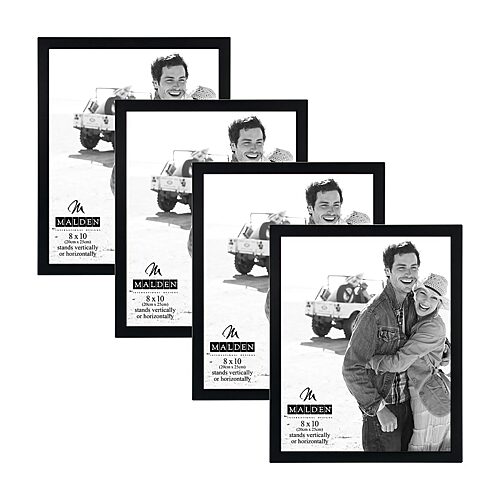 Malden 4 Pk. 8x10 Essentials-black 4-pc. Picture Frame Set