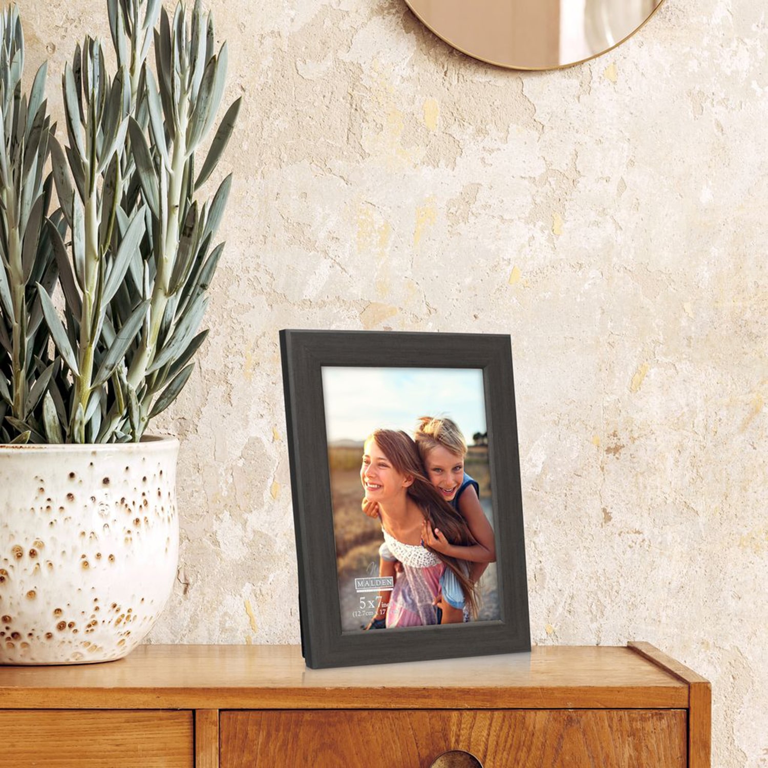 Malden 4 Pk 5x7 Dark Gray Gv 4-pc. Picture Frame Set