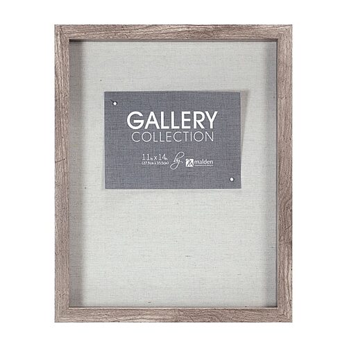 Malden 11x14 Gray Shadowbox Pin Shadow Box