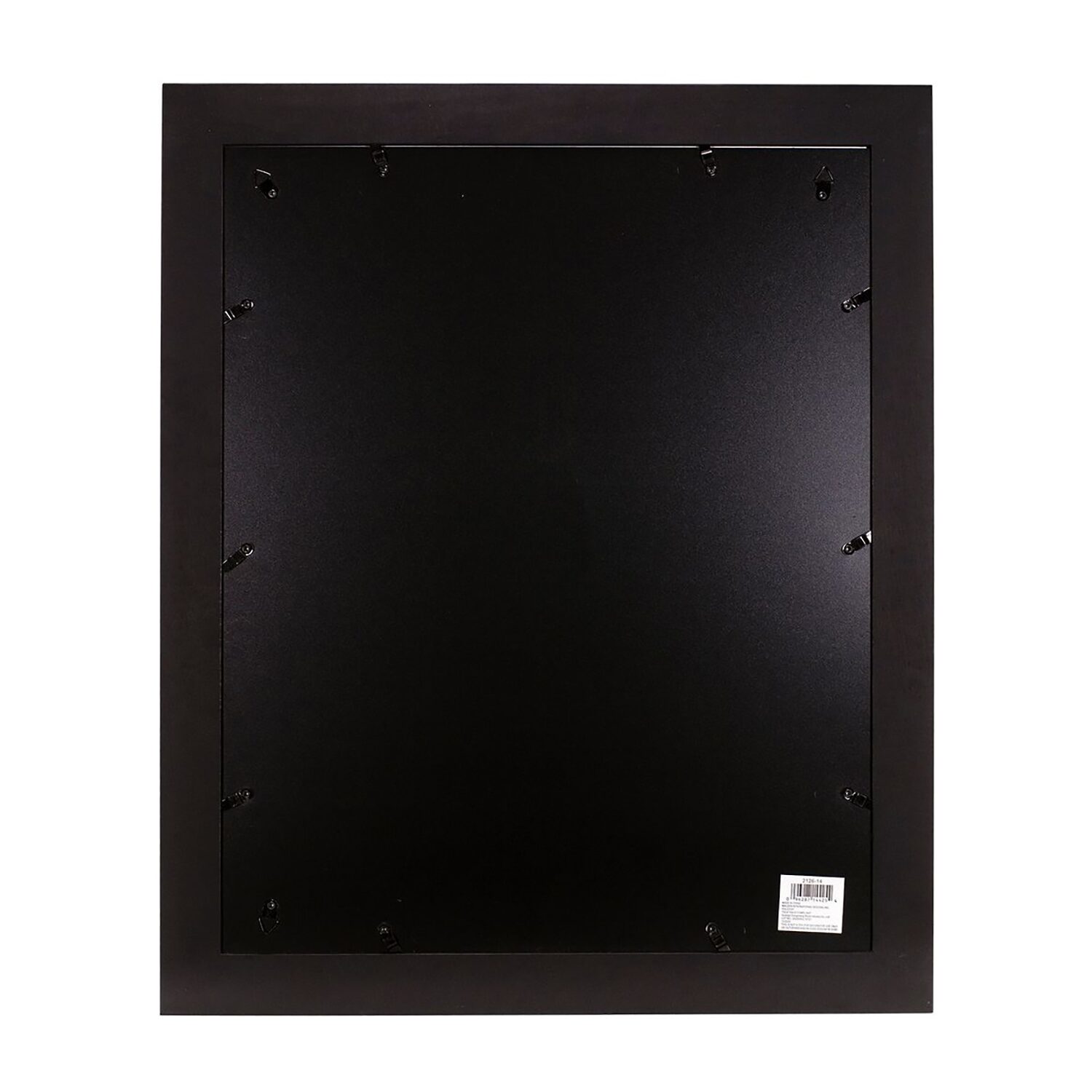 Malden 11x14/16x20 Rough Black Manhat 1-Opening Wall Frame