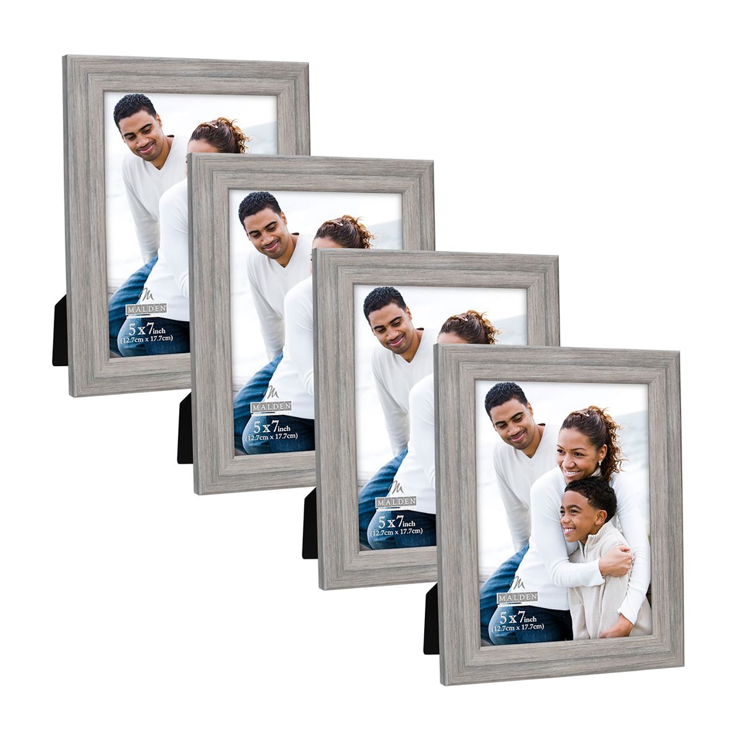 Malden 4 Pk Rustic White Gv 4-pc. Picture Frame Set