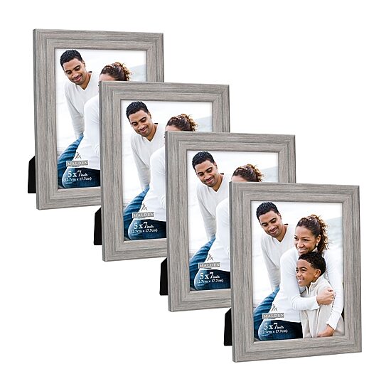 Malden 4 Pk Rustic White Gv 4-pc. Picture Frame Set