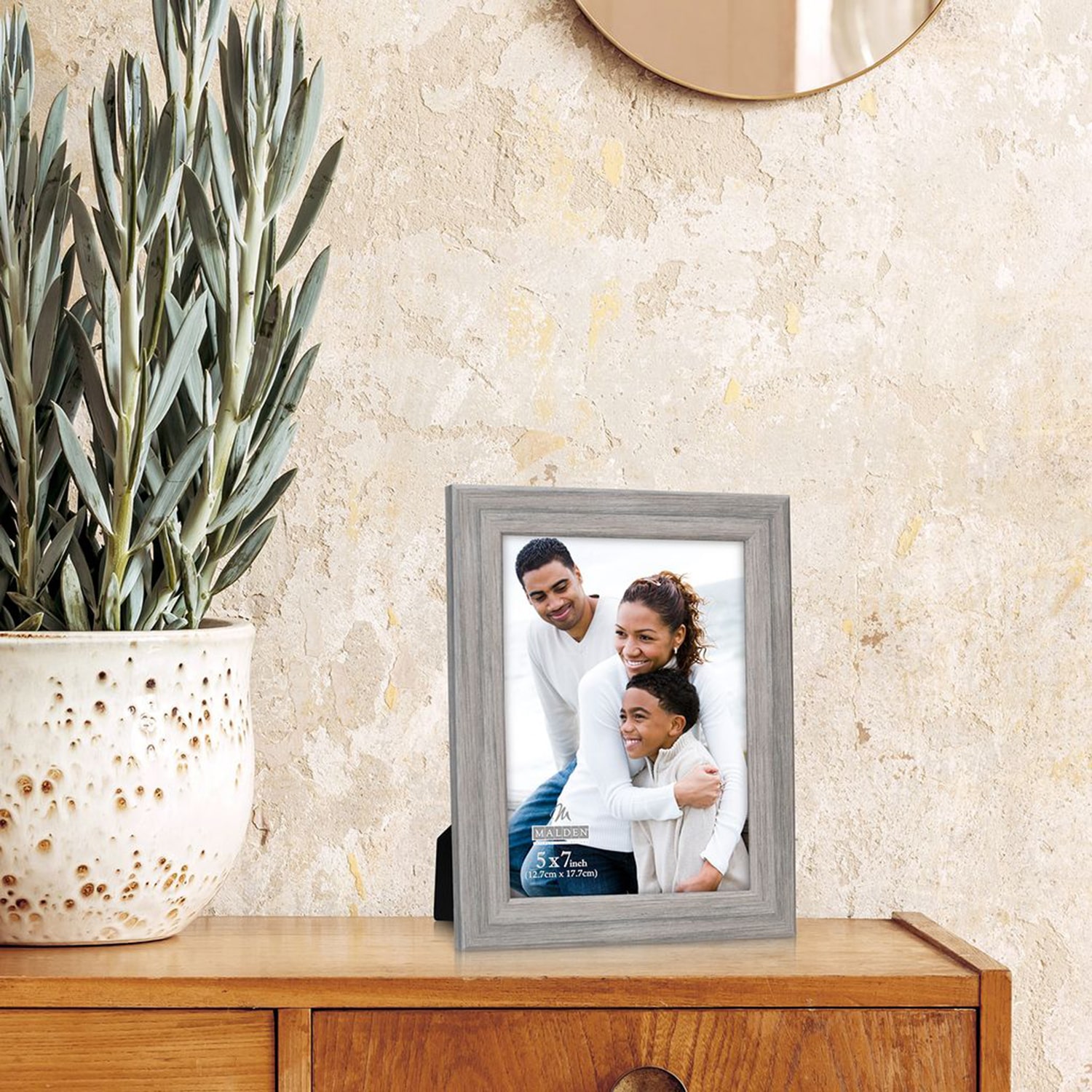 Malden 4 Pk Rustic White Gv 4-pc. Picture Frame Set