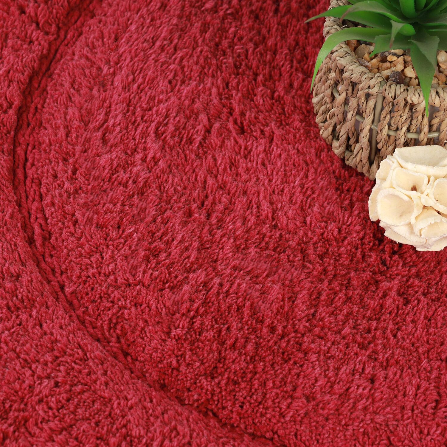 SUPERIOR® Luxury Cotton Classic  Washable Oval 24 X 60 Bath Runner