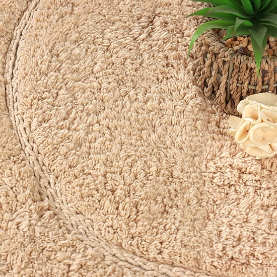 SUPERIOR® Luxury Cotton Classic  Washable Oval 24 X 60 Bath Runner