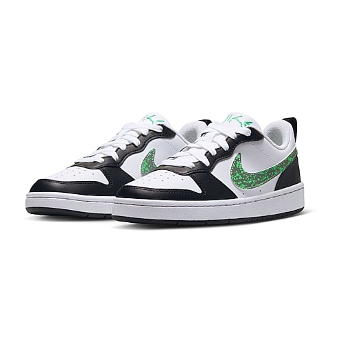 Nike Court Borough Mid Big Kid Unisex Sneakers, 5 Medium, White