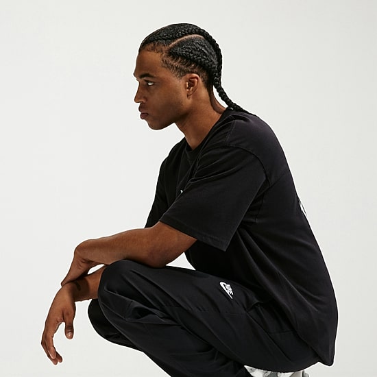 Nike Mens Tapered Mid Rise Relaxed Fit Big and Tall Active Pull-On Pant