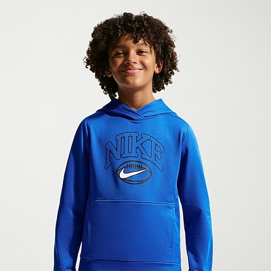 Nike Therma-FIT Big Kid Boys Long Sleeve Fleece Active Hoodie