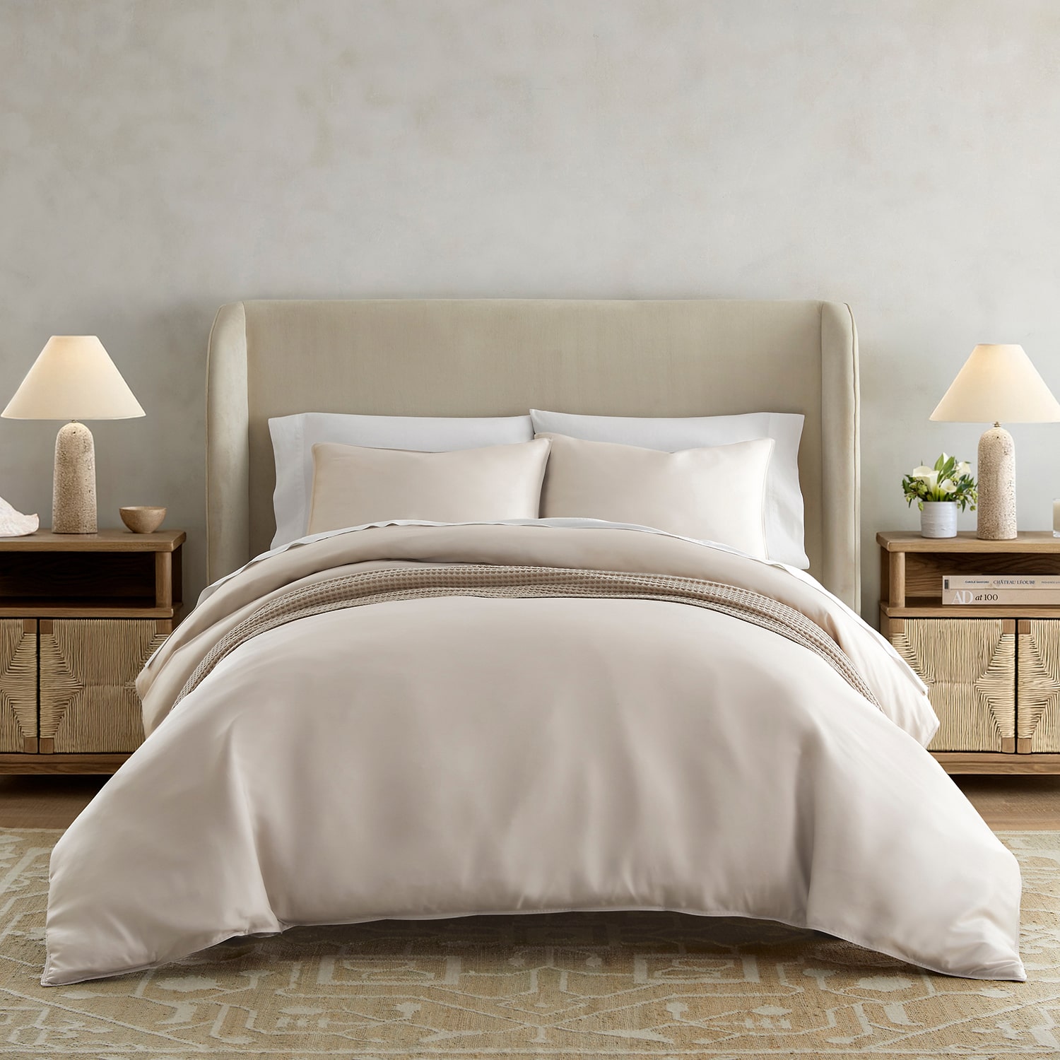 Casual Comfort Premium Rayon From Bamboo Luxury Duvet Cover Set