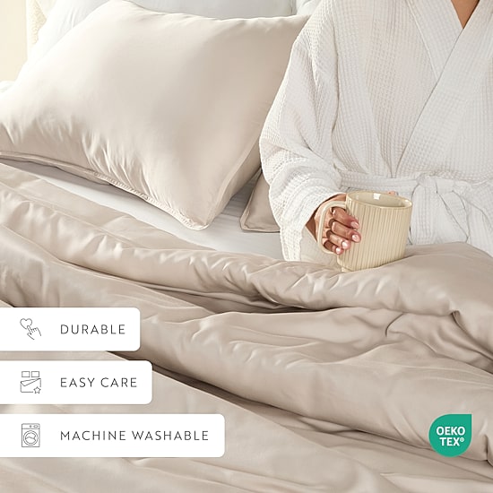 Casual Comfort Premium Rayon From Bamboo Luxury Duvet Cover Set