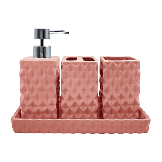 Home Weavers Inc Ashford Ceramic 4-pc. Bath Accessory Sets