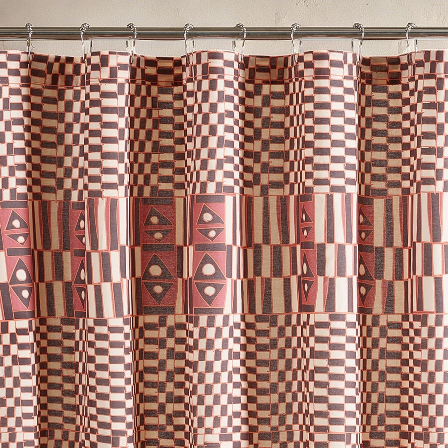 JUNGALOW by Justina Blakeney Verona Cotton Fabric Shower Curtain