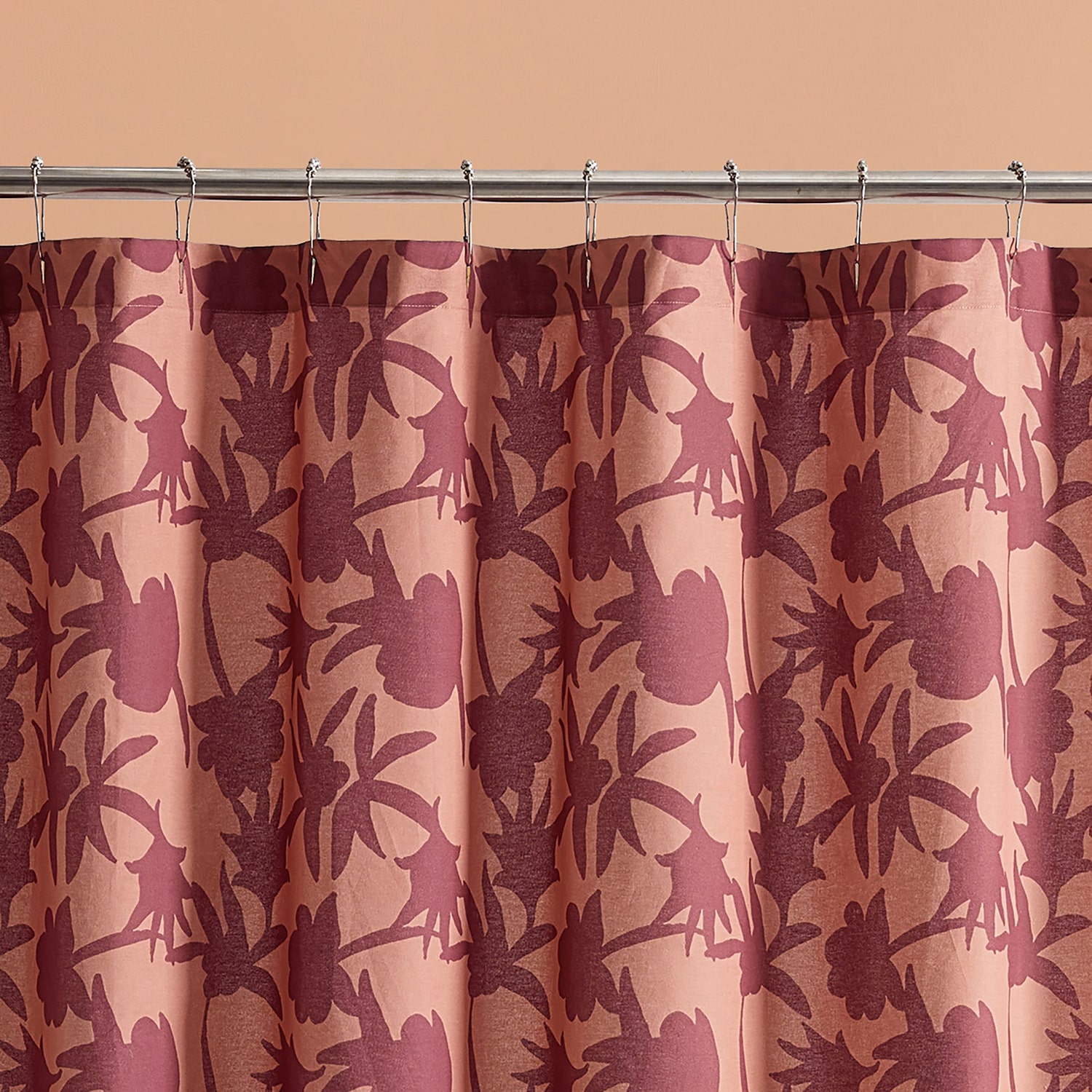 JUNGALOW by Justina Blakeney Natalia Cotton Fabric Shower Curtain