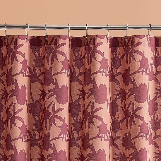 JUNGALOW by Justina Blakeney Natalia Cotton Fabric Shower Curtain