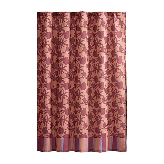 JUNGALOW by Justina Blakeney Natalia Cotton Fabric Shower Curtain