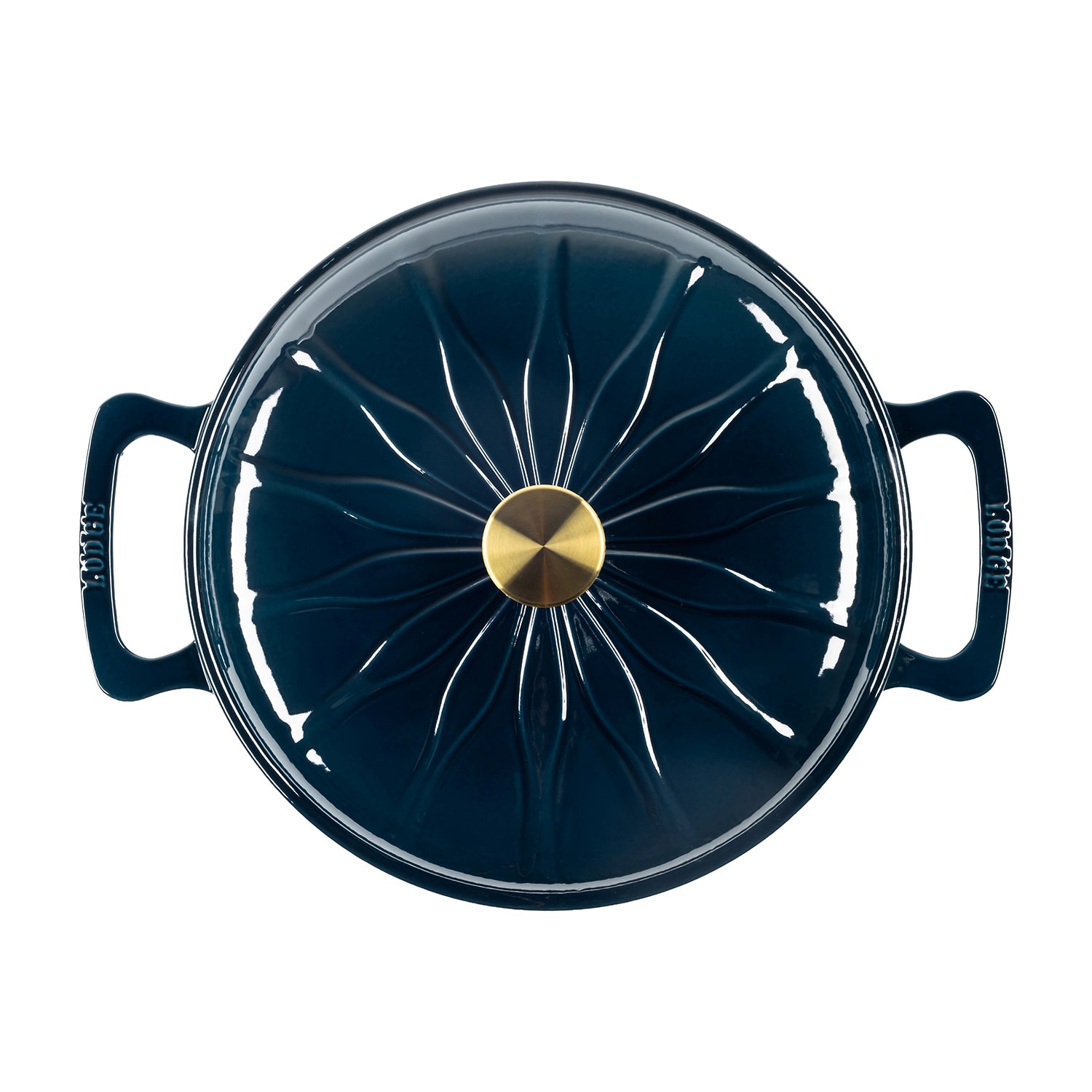 Lodge Cookware Luxe Enamel 3.6 Qt Enameled Cast Iron Braising Pan