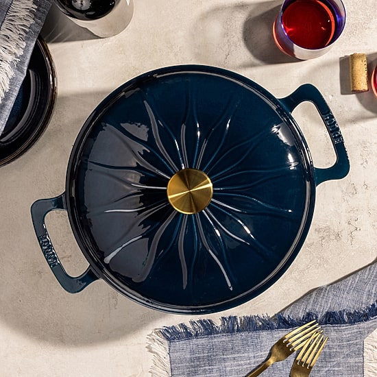 Lodge Cookware Luxe Enamel 6 Qt Enameled Cast Iron Dutch Oven
