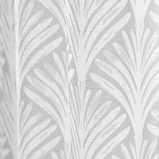 CHF Fan Scallop 2-pc. Rod Pocket Window Tier