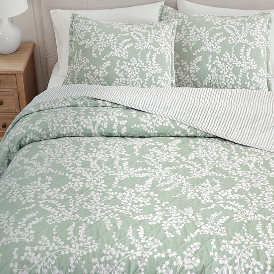 Martha Stewart Layered Branches 3-pc. Quilt Set