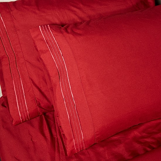 Linum Home Textiles 1800tc Wrinkle Resistant Standard Pillowcase pair