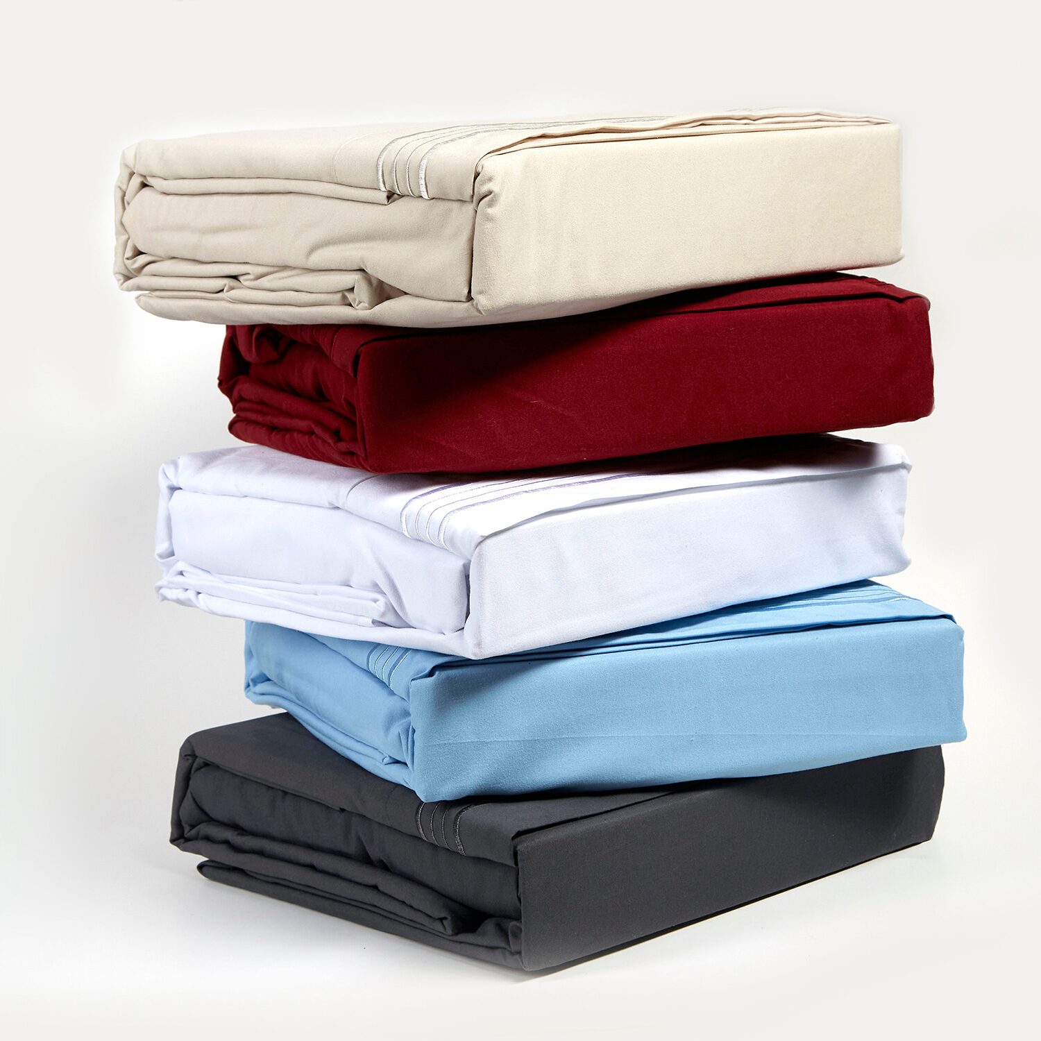 Linum Home Textiles 1800tc Wrinkle Resistant Standard Pillowcase pair