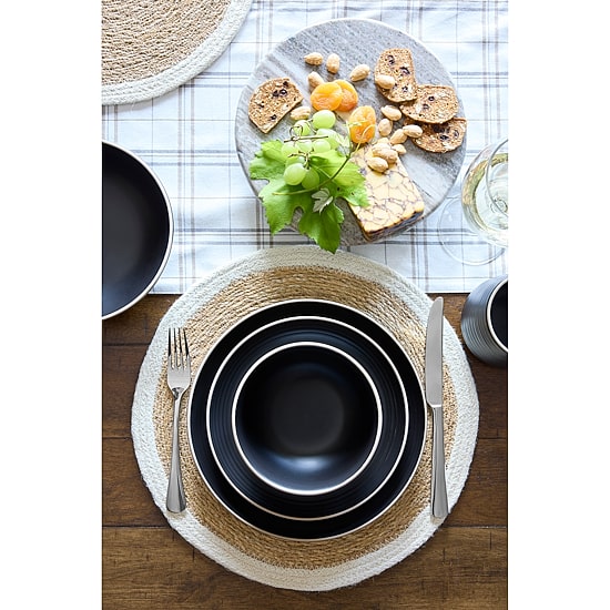 Linden Street 16-pc. Stoneware Dinnerware Set