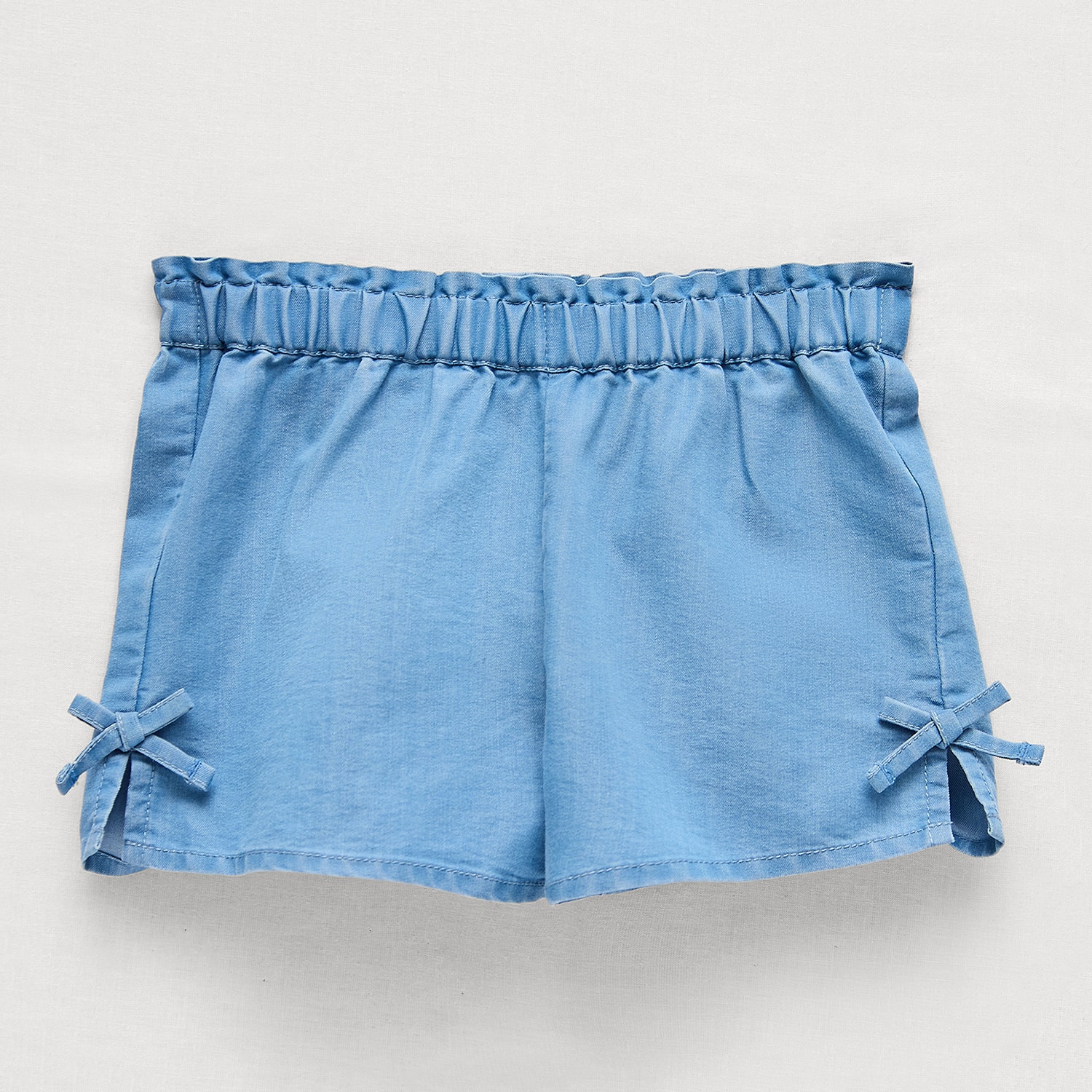 Okie Dokie Chambray Toddler & Little Girls Pull-On Short