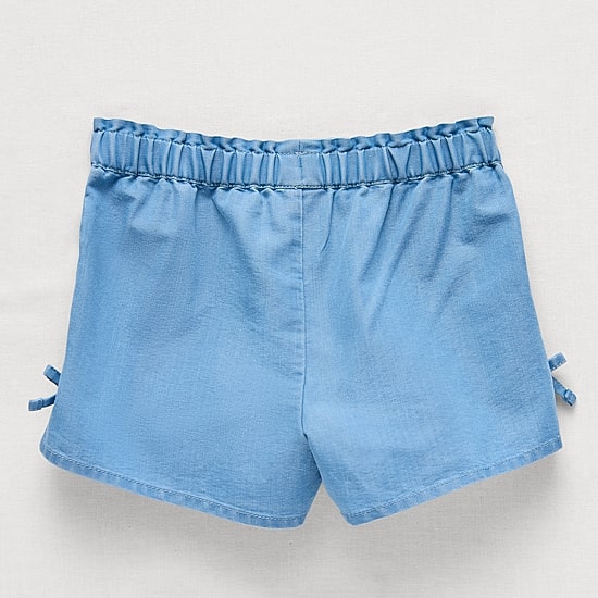 Okie Dokie Chambray Toddler & Little Girls Pull-On Short