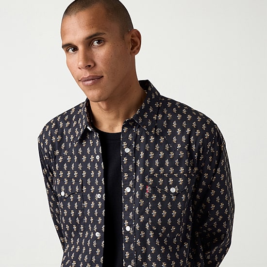 Levi's® Mens Long Sleeve Western Shirt