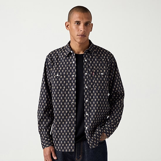 Levi's® Mens Long Sleeve Western Shirt