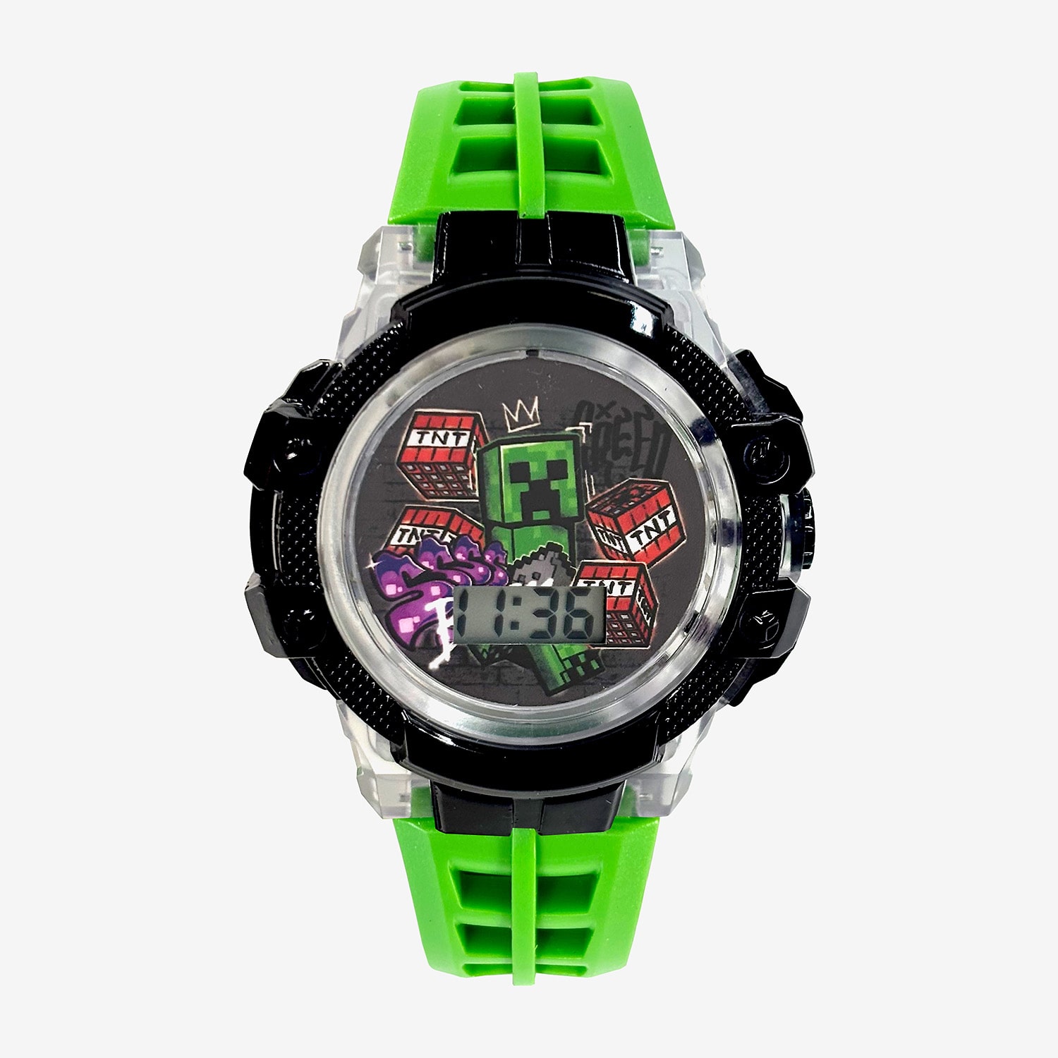 Kids Character Set Minecraft Unisex Multicolor 2-pc. Watch Boxed Set Min40143jc