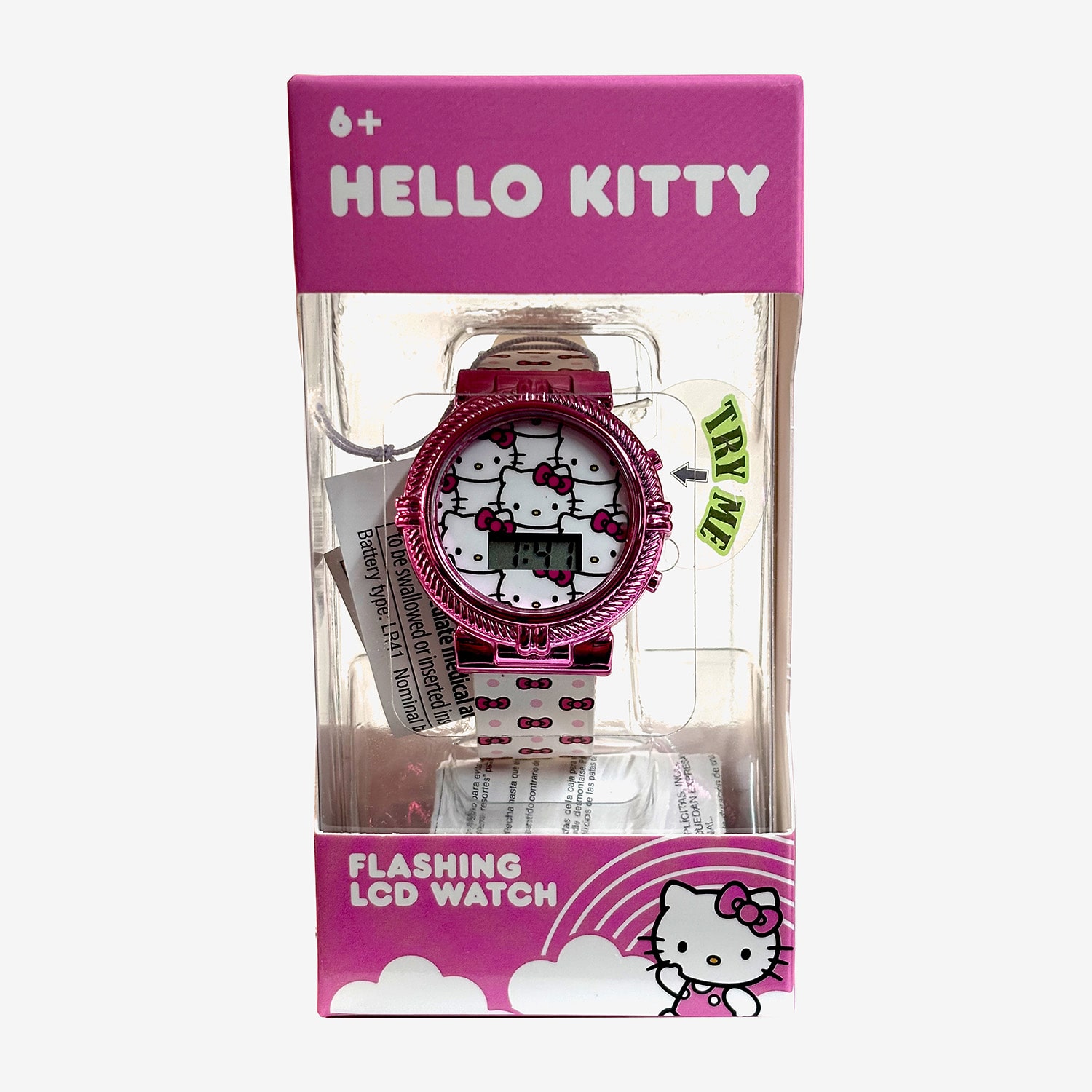 Kids Character Single Watch Hello Kitty Unisex Multicolor Strap Watch Hk4341jc