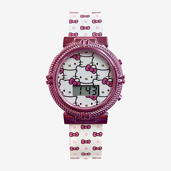 Kids Character Single Watch Hello Kitty Unisex Multicolor Strap Watch ...